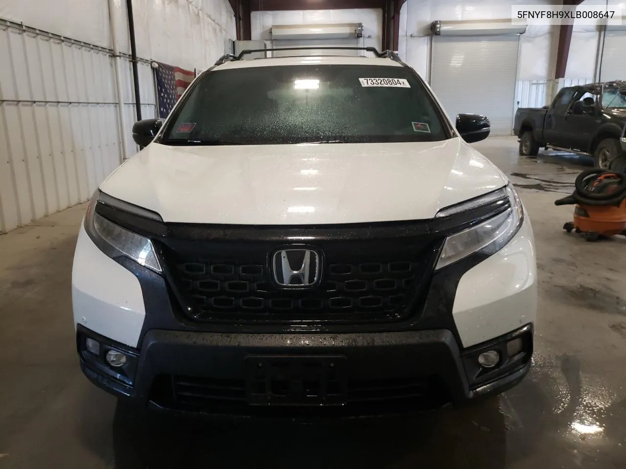 2020 Honda Passport Touring VIN: 5FNYF8H9XLB008647 Lot: 73320804