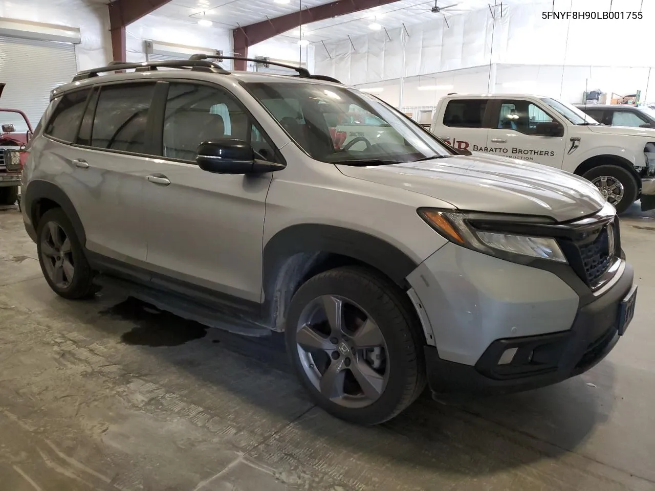 2020 Honda Passport Touring VIN: 5FNYF8H90LB001755 Lot: 75434854