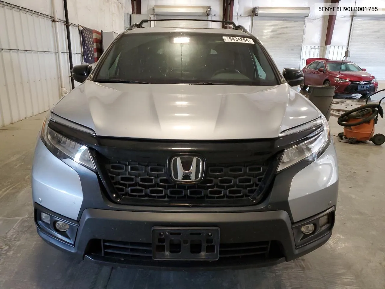 2020 Honda Passport Touring VIN: 5FNYF8H90LB001755 Lot: 75434854