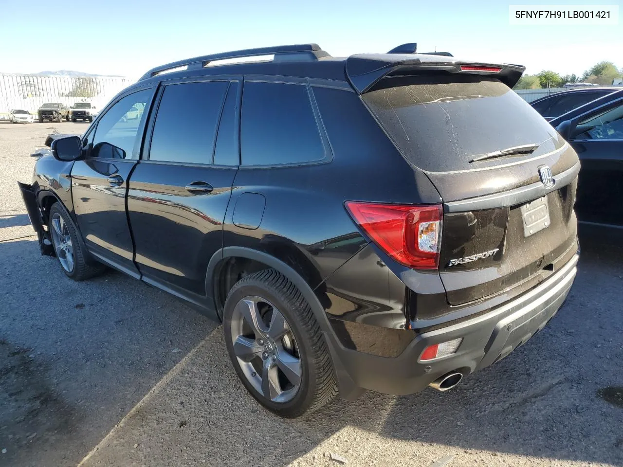 2020 Honda Passport Touring VIN: 5FNYF7H91LB001421 Lot: 76954744