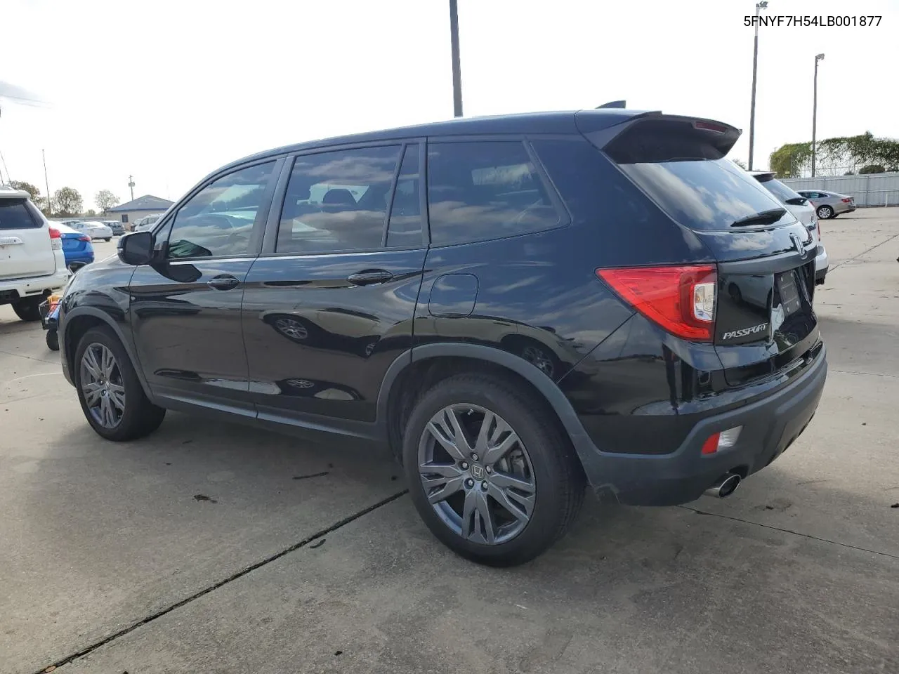 2020 Honda Passport Exl VIN: 5FNYF7H54LB001877 Lot: 78637454