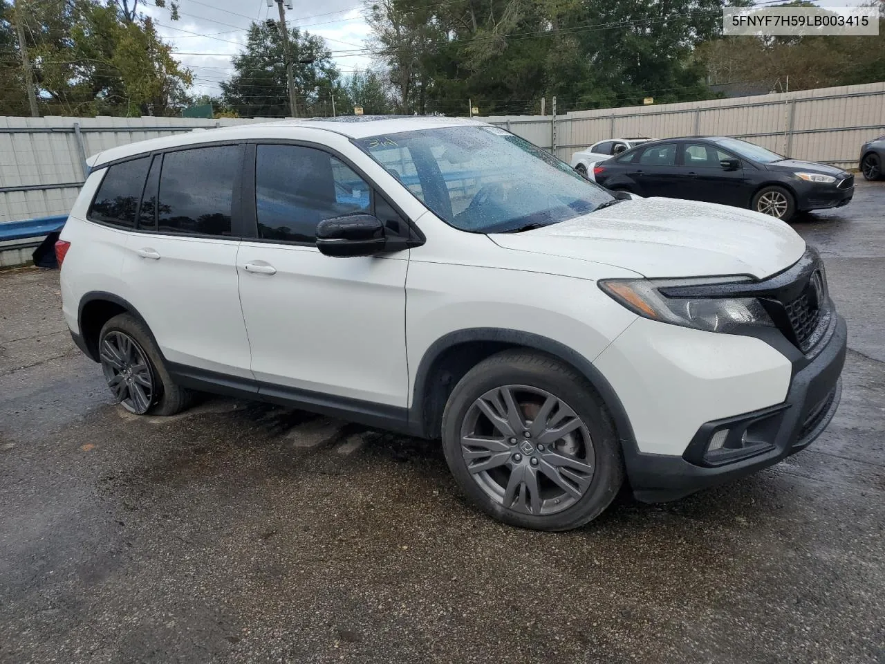 2020 Honda Passport Exl VIN: 5FNYF7H59LB003415 Lot: 79134974