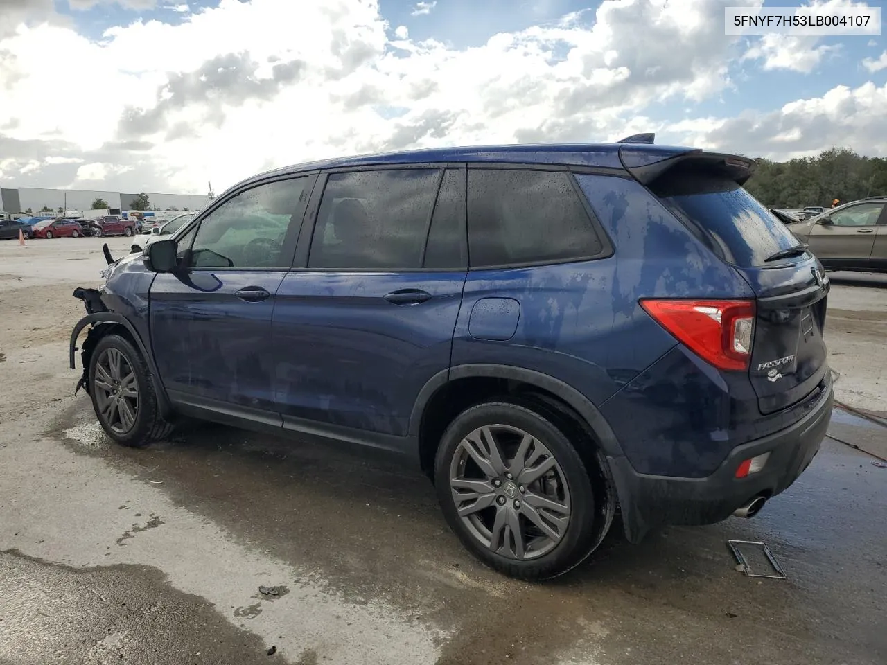 2020 Honda Passport Exl VIN: 5FNYF7H53LB004107 Lot: 79213854