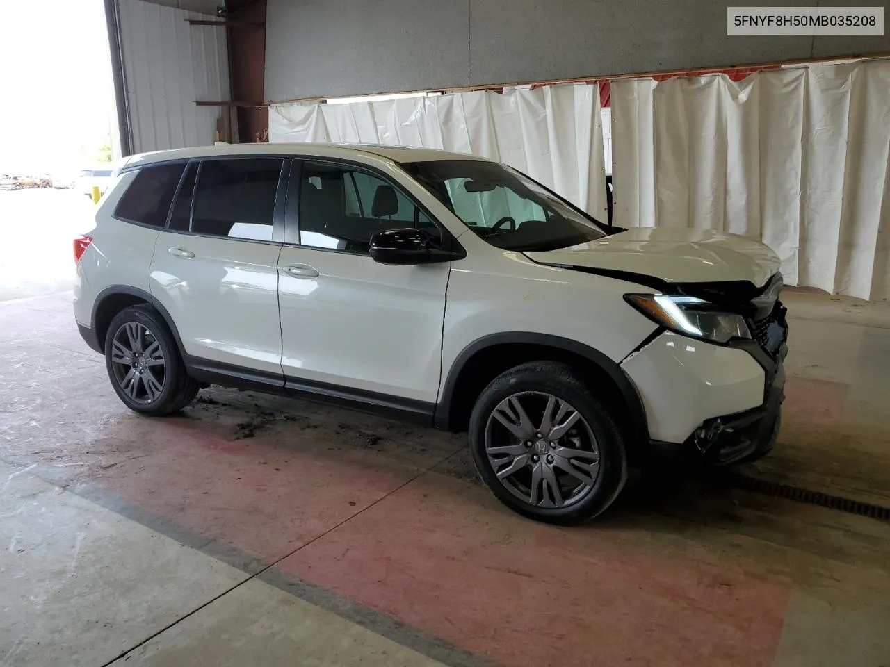 2021 Honda Passport Exl VIN: 5FNYF8H50MB035208 Lot: 55603394