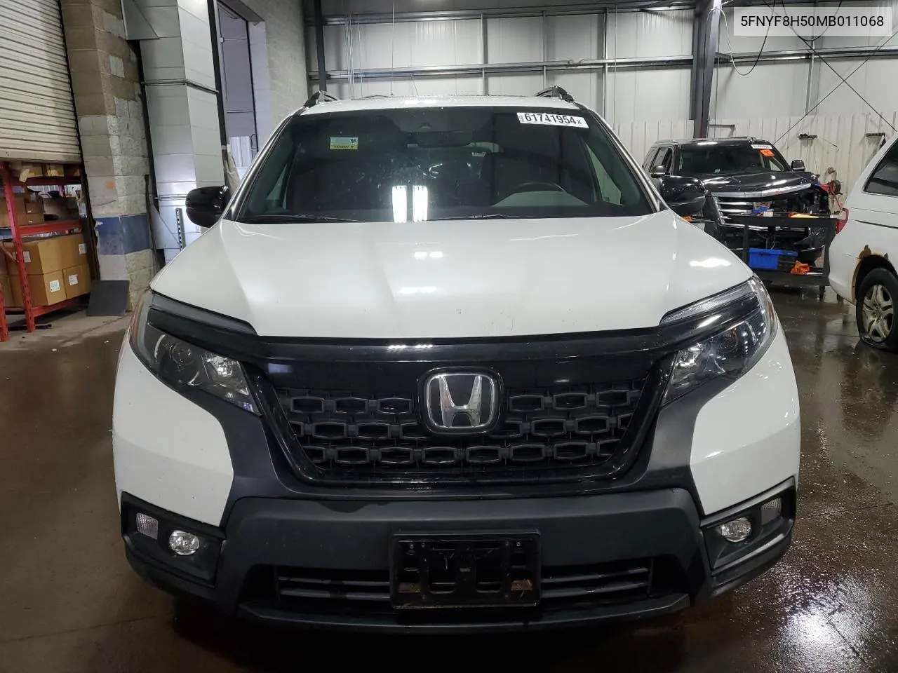 2021 Honda Passport Exl VIN: 5FNYF8H50MB011068 Lot: 61741954