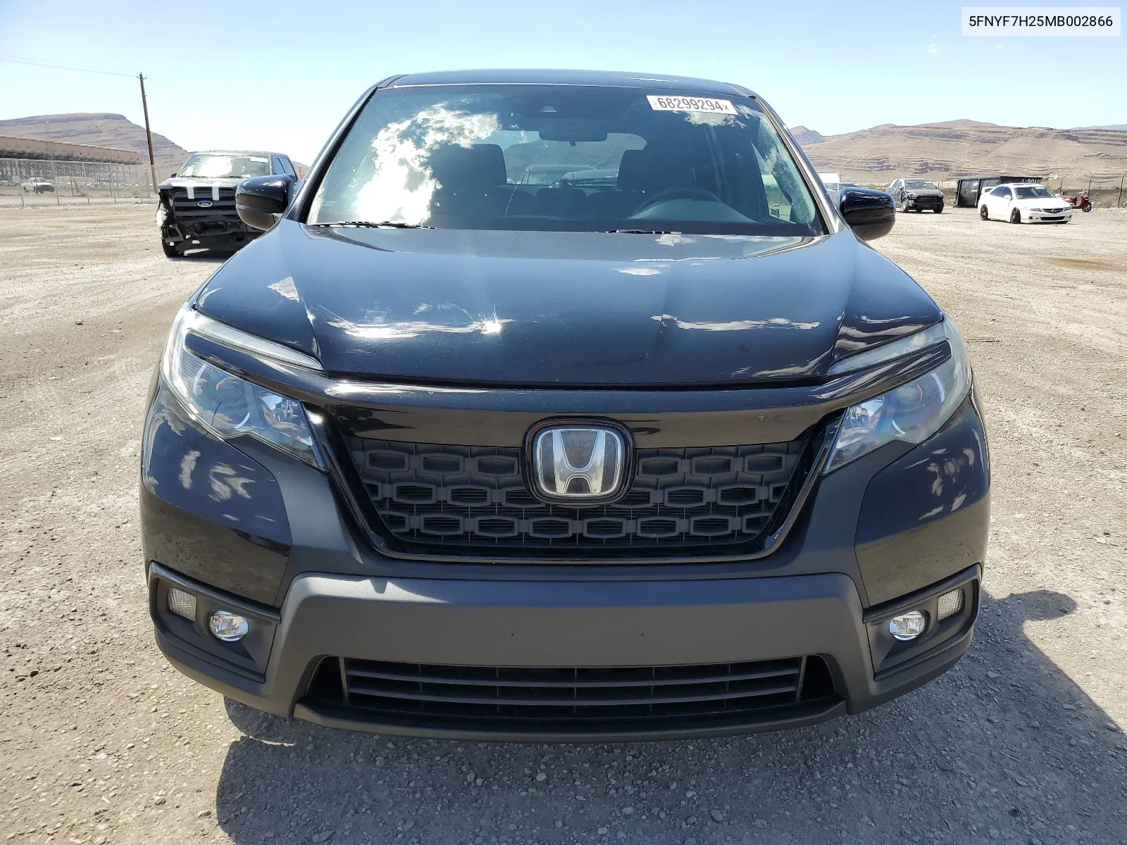 2021 Honda Passport Sport VIN: 5FNYF7H25MB002866 Lot: 68299294