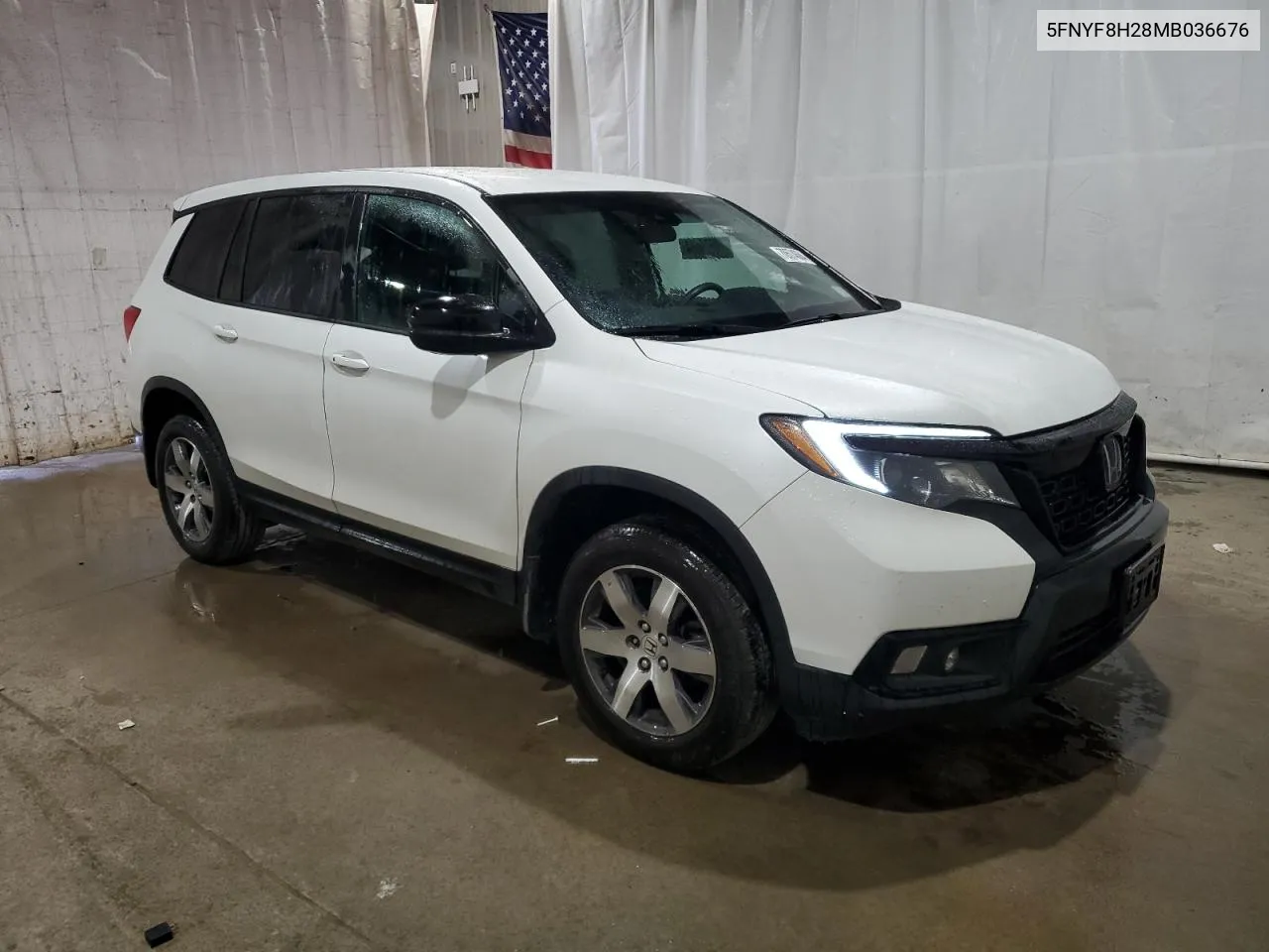 2021 Honda Passport Sport VIN: 5FNYF8H28MB036676 Lot: 70574684