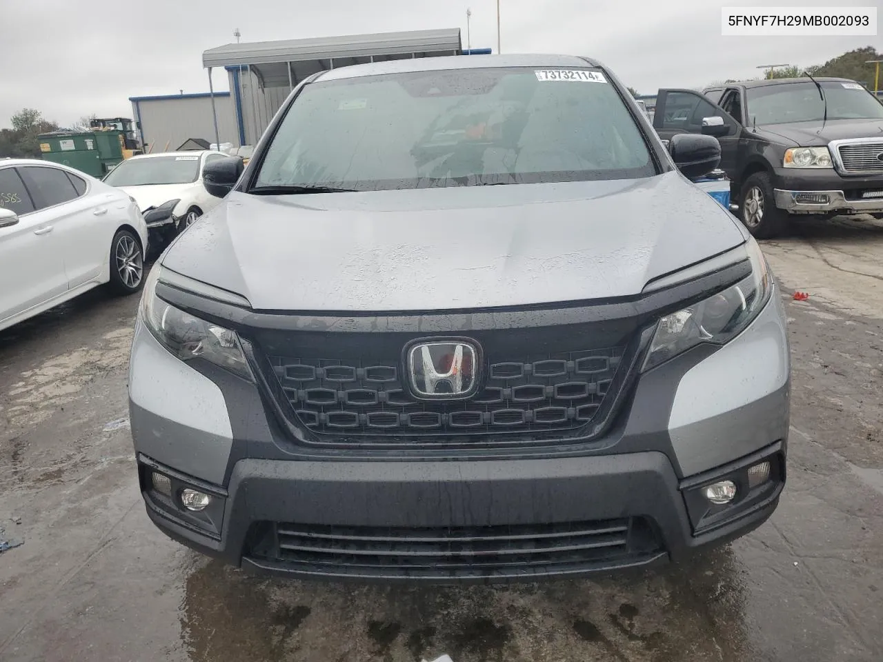 2021 Honda Passport Sport VIN: 5FNYF7H29MB002093 Lot: 73732114