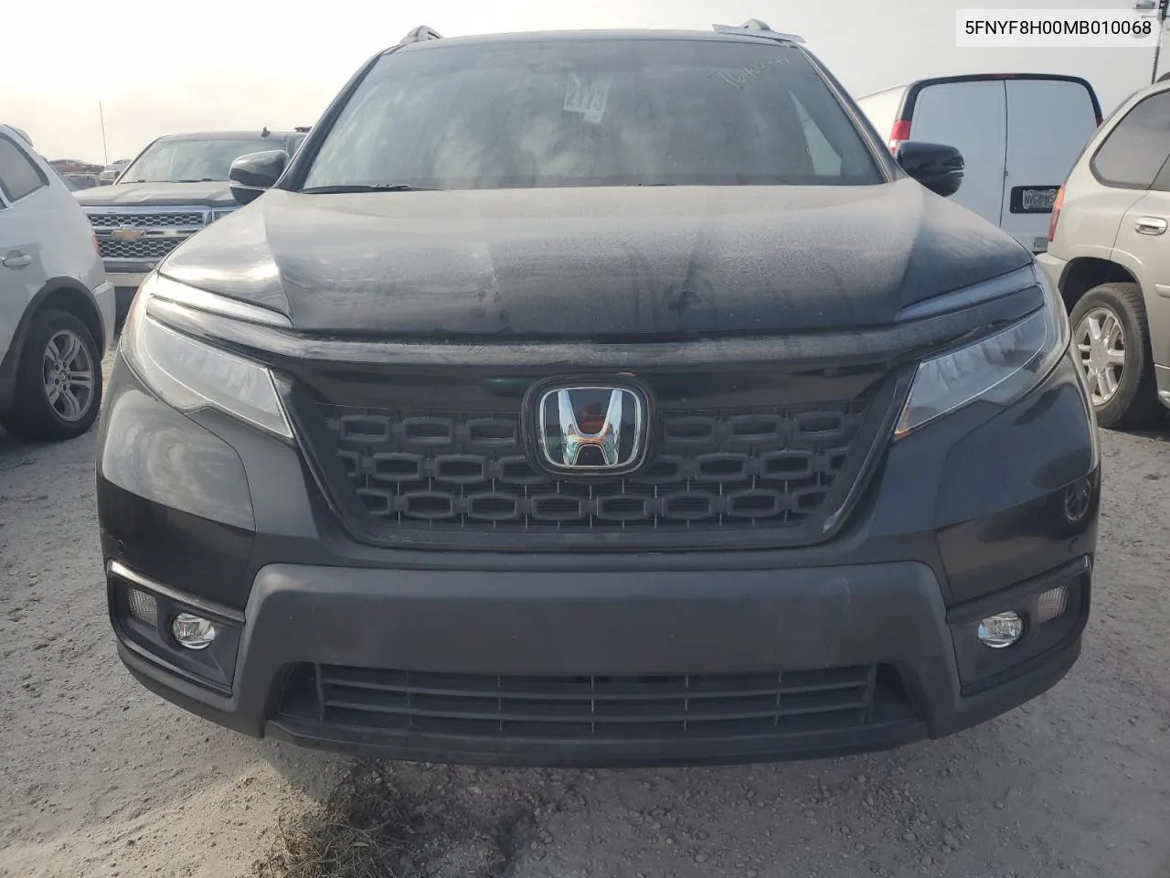 2021 Honda Passport Elite VIN: 5FNYF8H00MB010068 Lot: 76408844