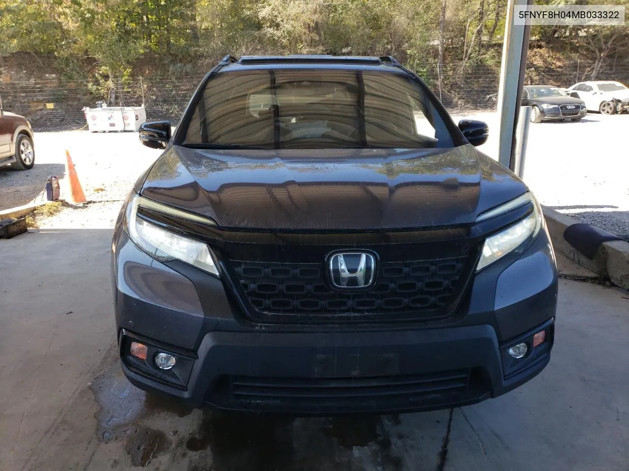 2021 Honda Passport Elite VIN: 5FNYF8H04MB033322 Lot: 77138674