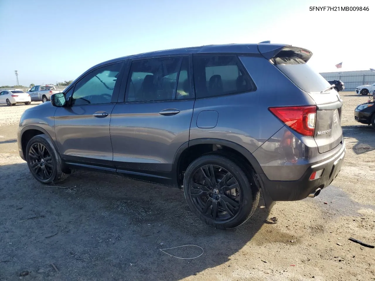 2021 Honda Passport Sport VIN: 5FNYF7H21MB009846 Lot: 78311654