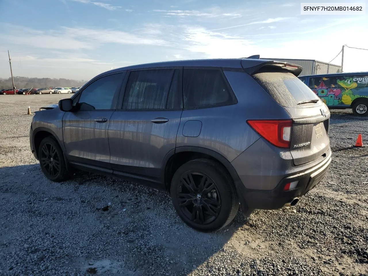 2021 Honda Passport Sport VIN: 5FNYF7H20MB014682 Lot: 81172074