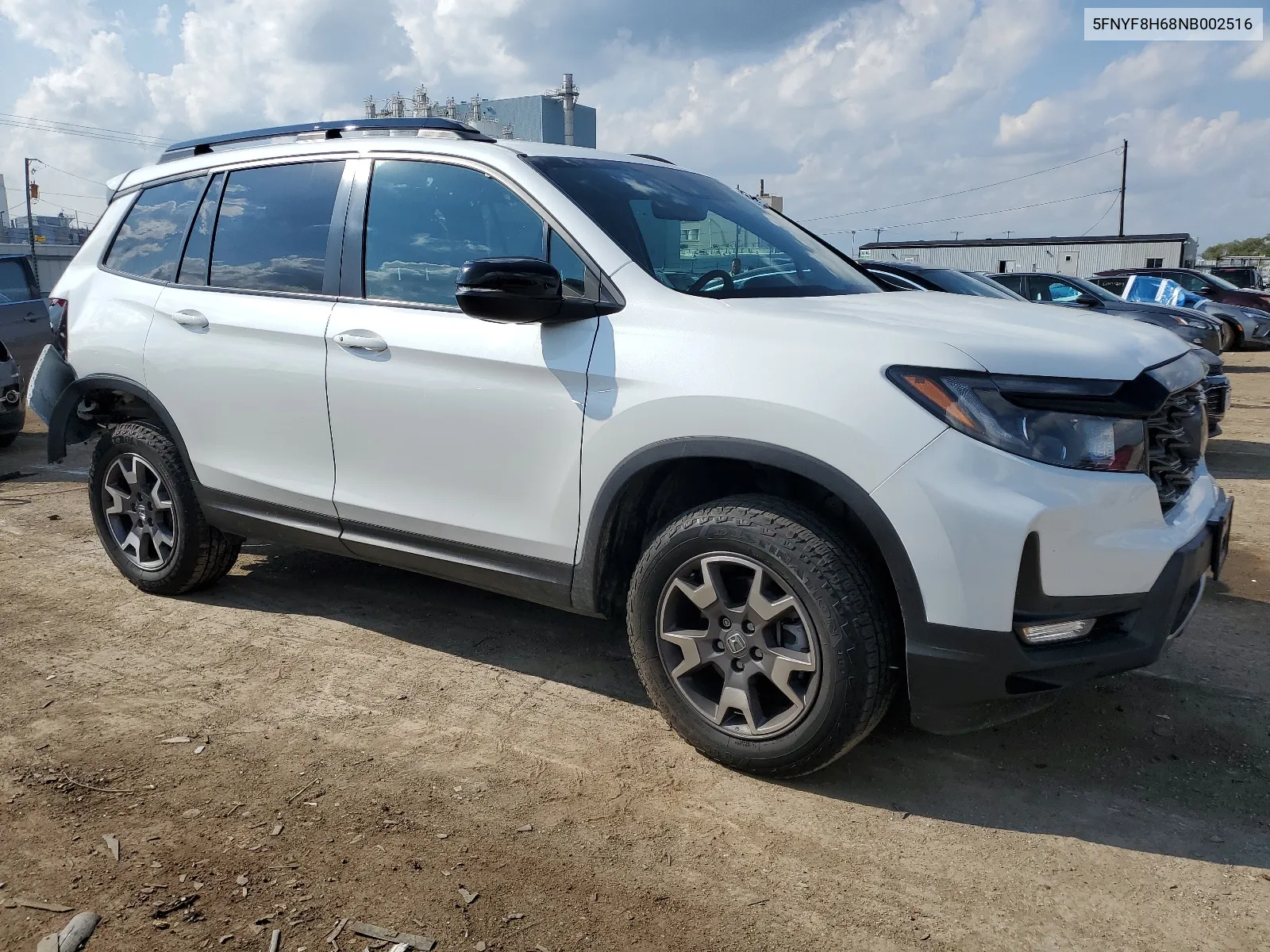 2022 Honda Passport Trail Sport VIN: 5FNYF8H68NB002516 Lot: 67643864