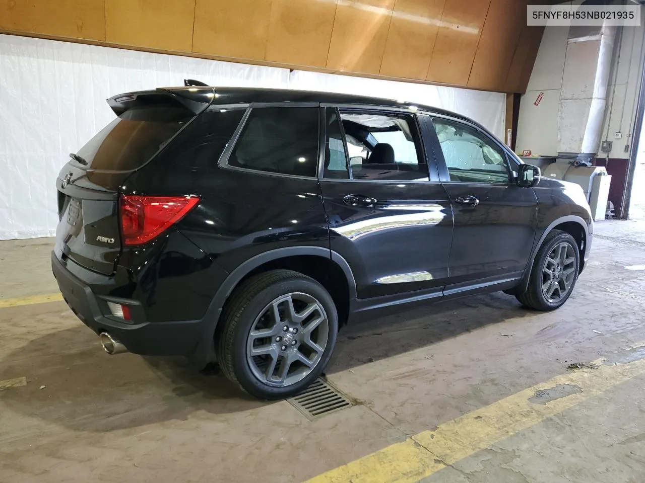 2022 Honda Passport Exl VIN: 5FNYF8H53NB021935 Lot: 69079564