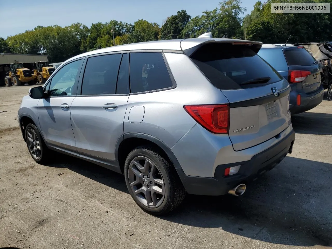 2022 Honda Passport Exl VIN: 5FNYF8H56NB001906 Lot: 70005964