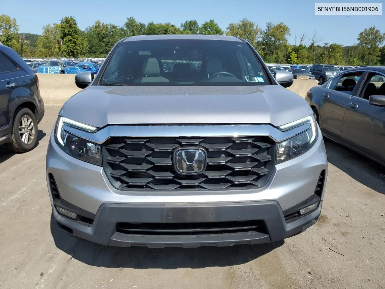 2022 Honda Passport Exl VIN: 5FNYF8H56NB001906 Lot: 70005964