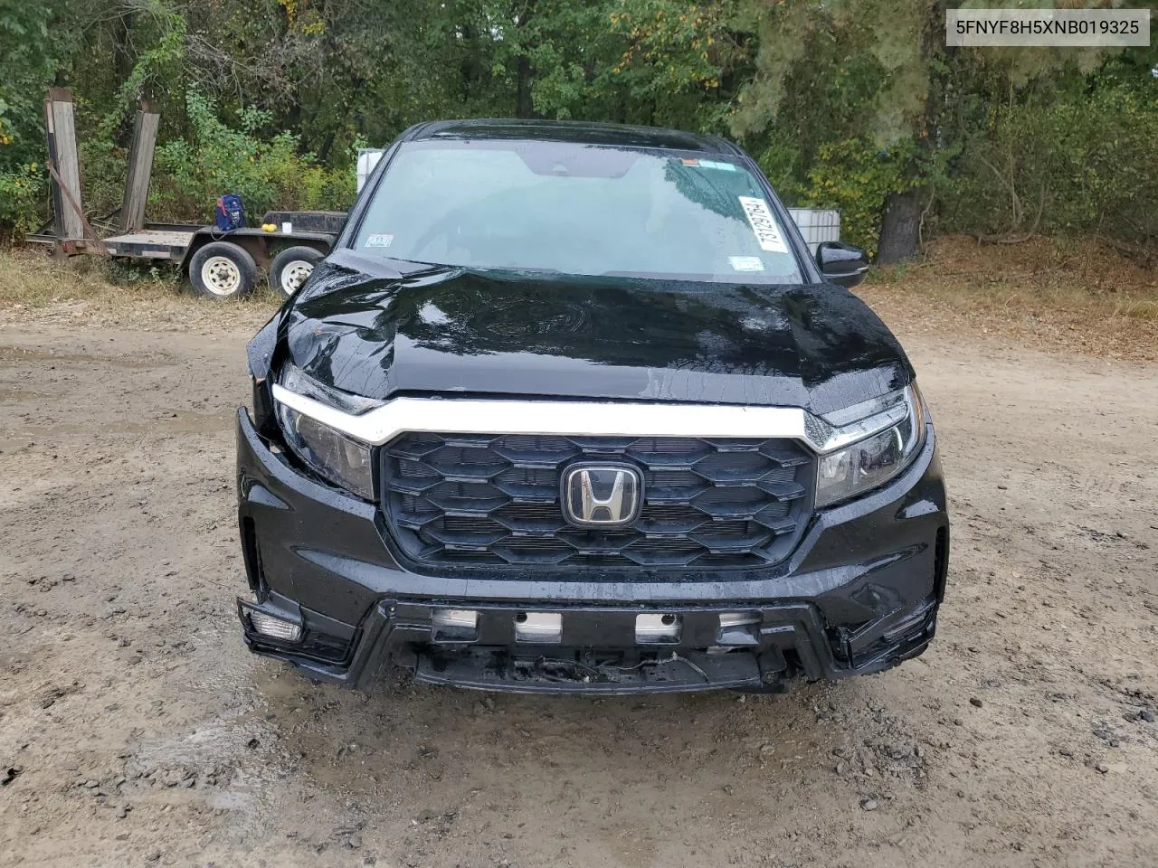 2022 Honda Passport Exl VIN: 5FNYF8H5XNB019325 Lot: 73129764