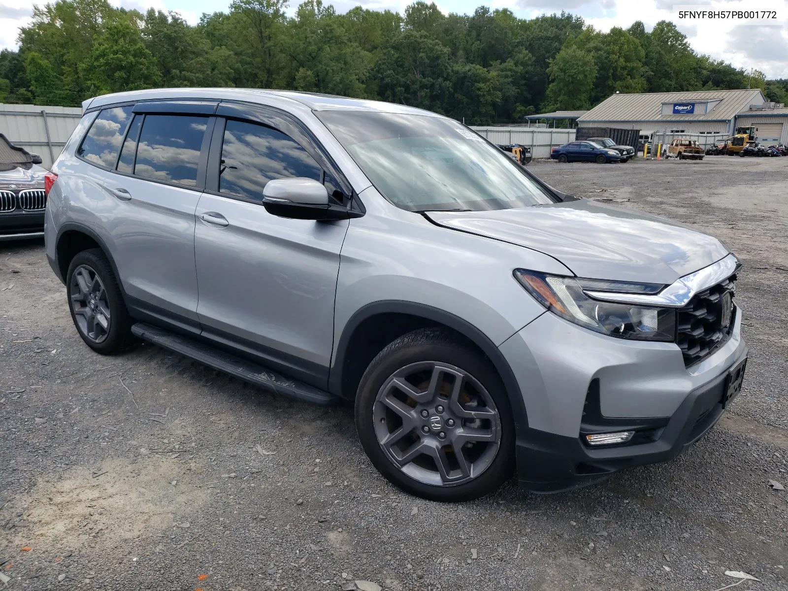 2023 Honda Passport Exl VIN: 5FNYF8H57PB001772 Lot: 66703554