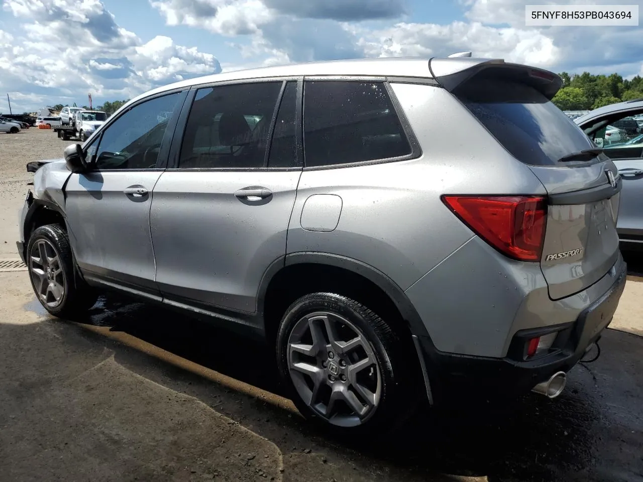 2023 Honda Passport Exl VIN: 5FNYF8H53PB043694 Lot: 67777504