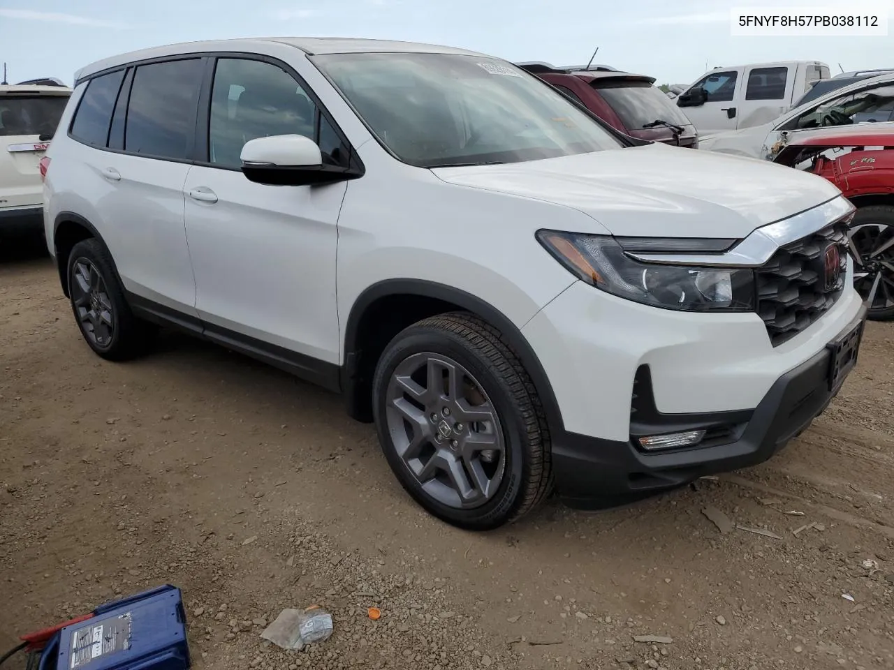 2023 Honda Passport Exl VIN: 5FNYF8H57PB038112 Lot: 69626114