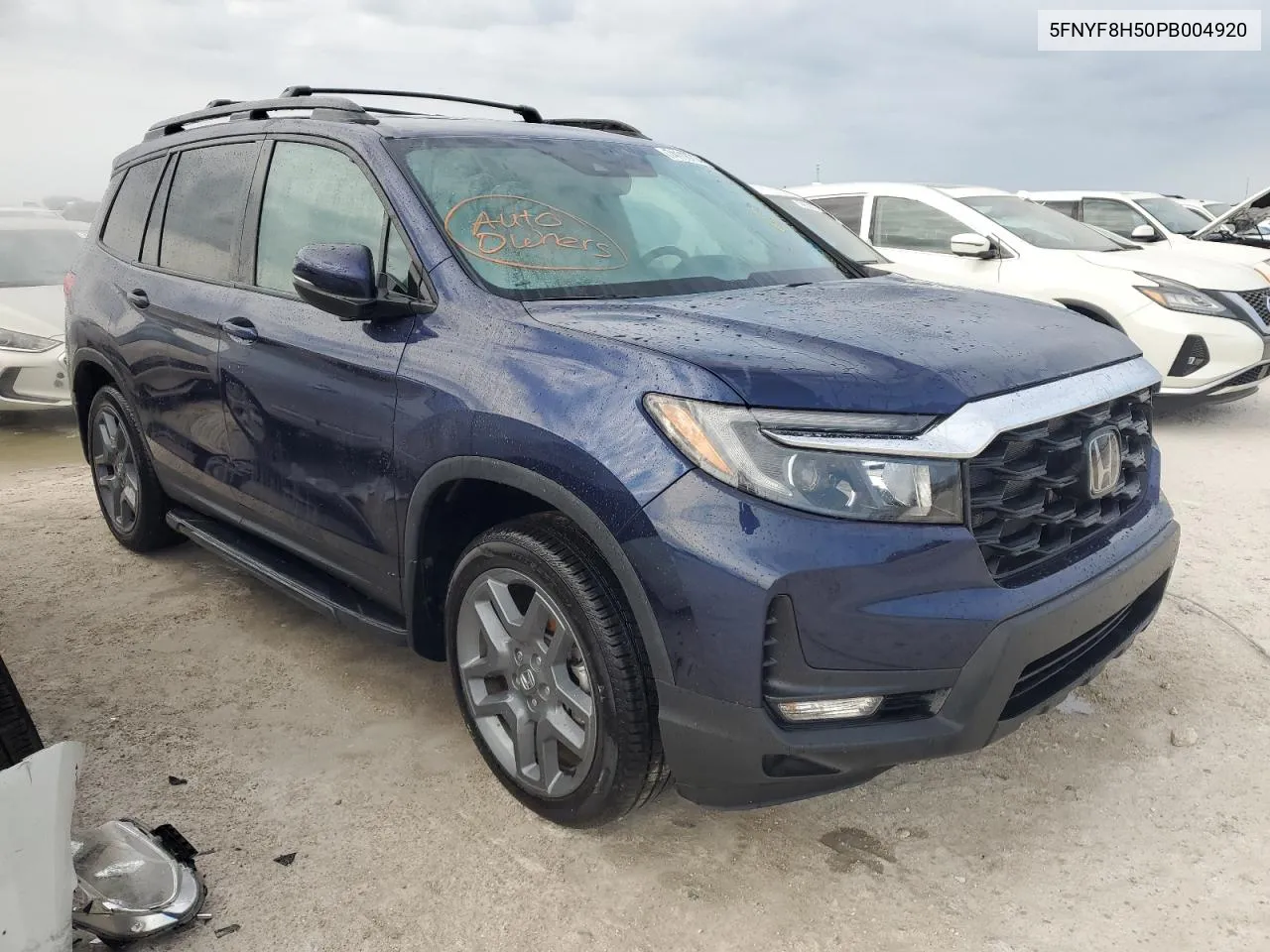 2023 Honda Passport Exl VIN: 5FNYF8H50PB004920 Lot: 74118714