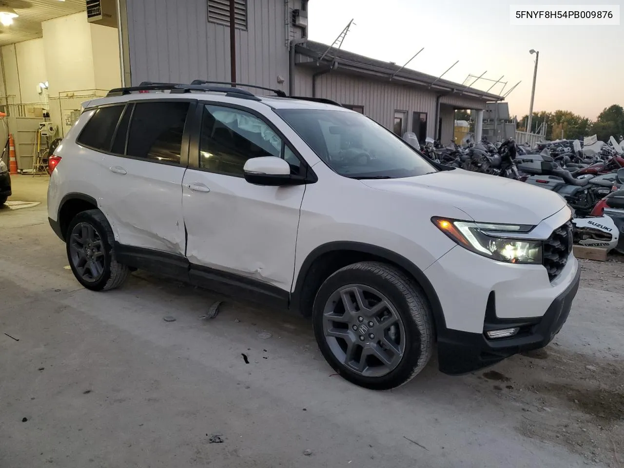 2023 Honda Passport Exl VIN: 5FNYF8H54PB009876 Lot: 76879814