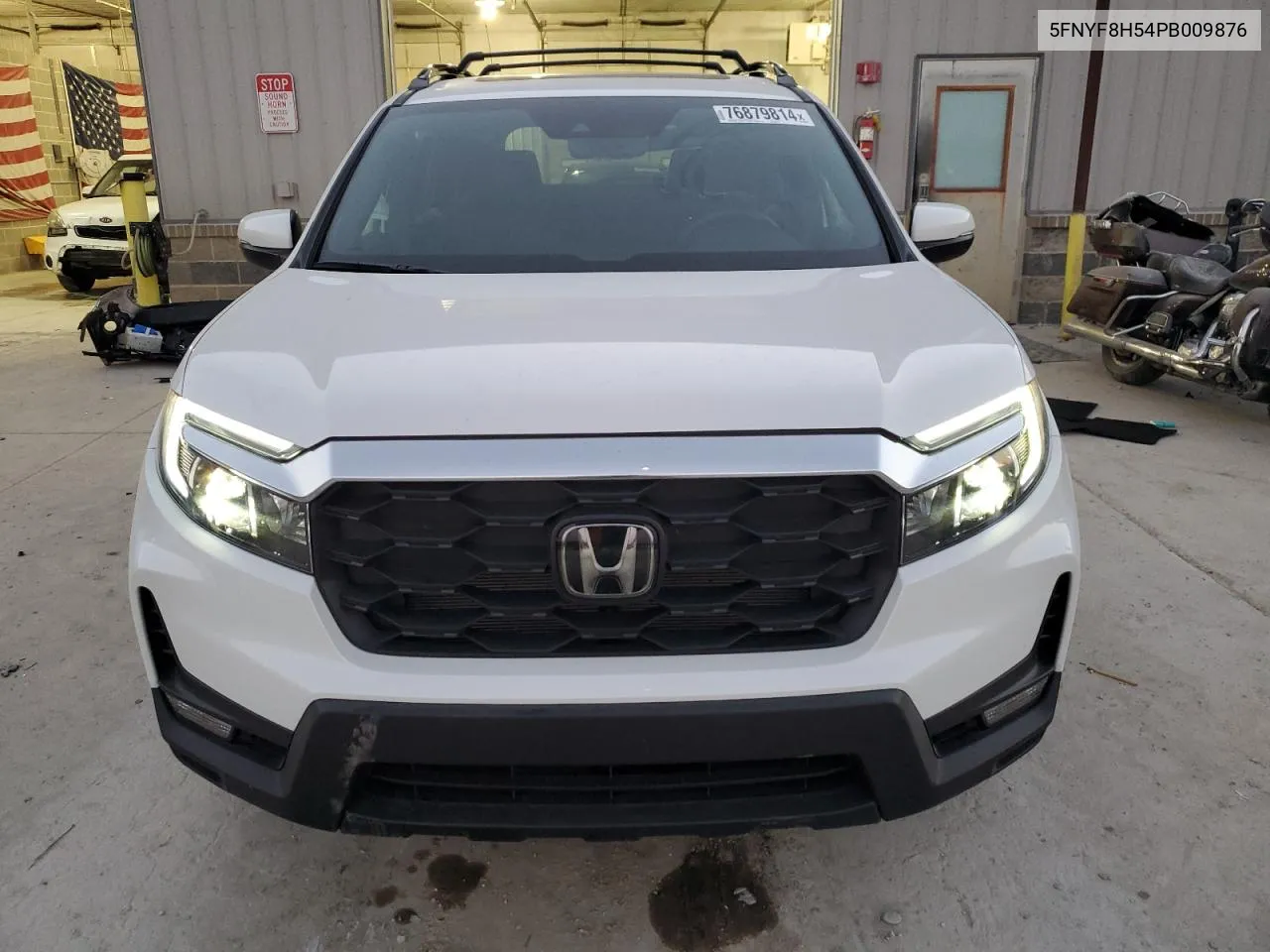 2023 Honda Passport Exl VIN: 5FNYF8H54PB009876 Lot: 76879814