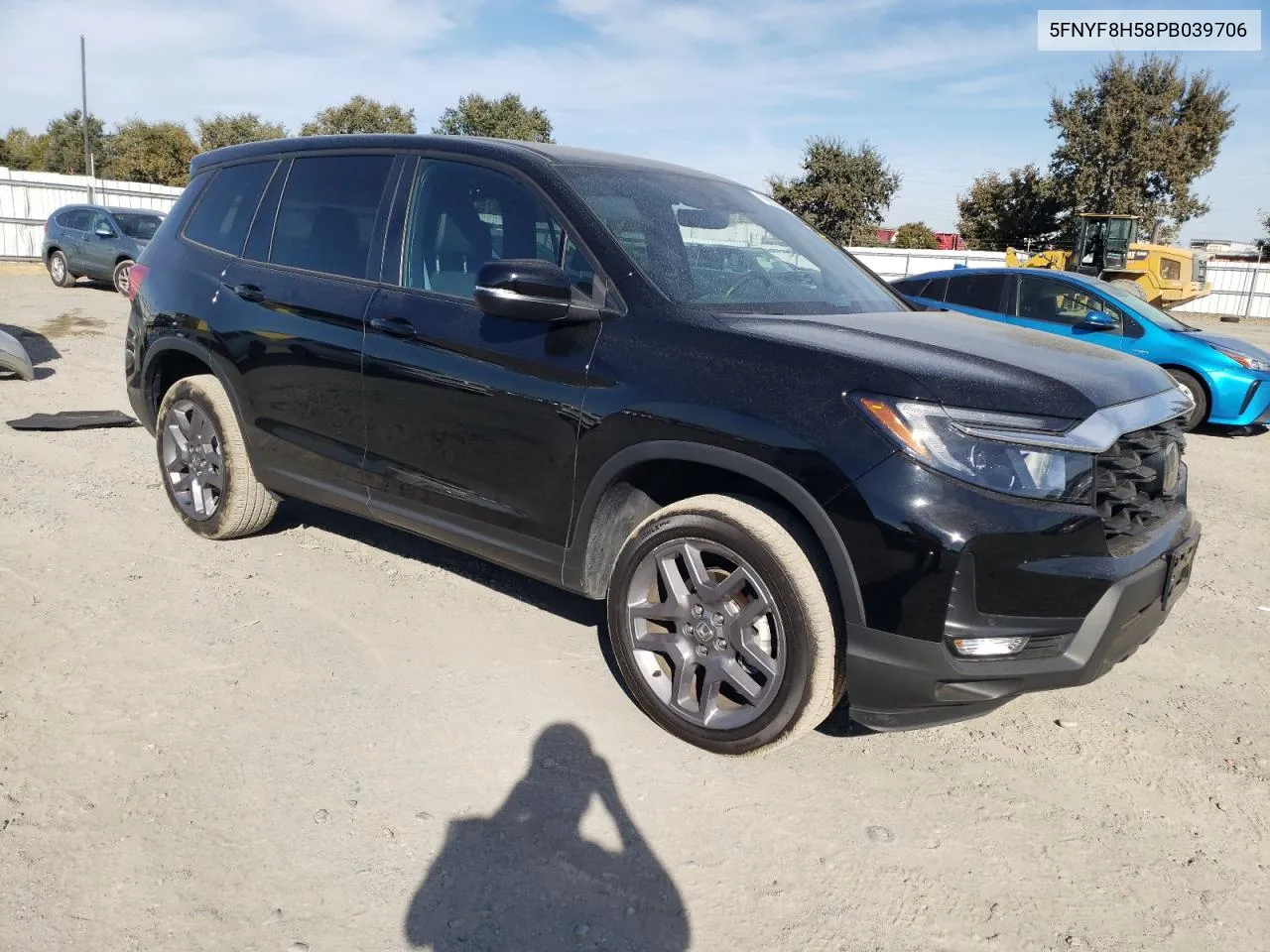 2023 Honda Passport Exl VIN: 5FNYF8H58PB039706 Lot: 76927404