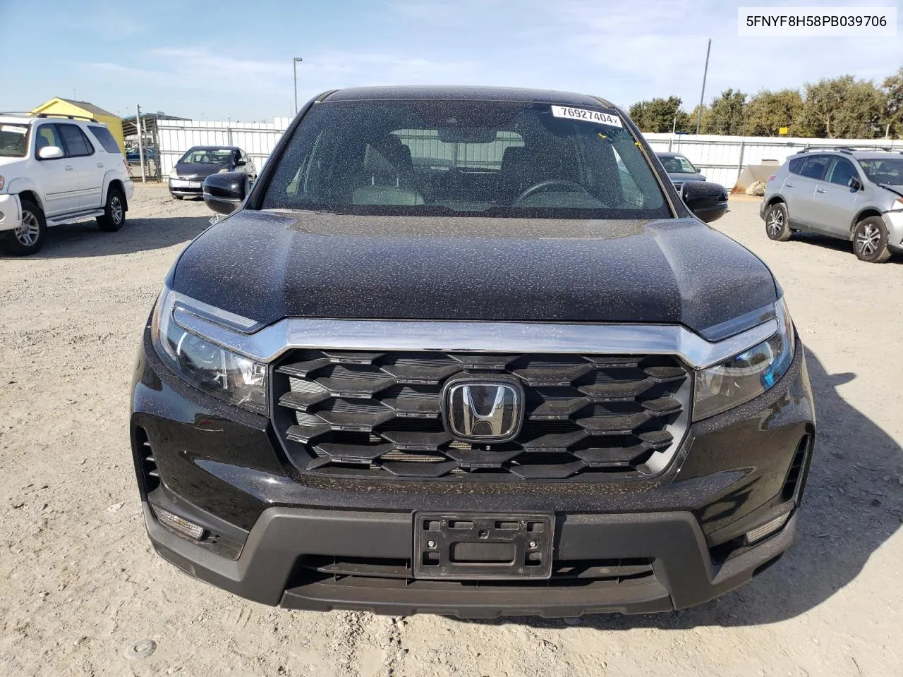 2023 Honda Passport Exl VIN: 5FNYF8H58PB039706 Lot: 76927404