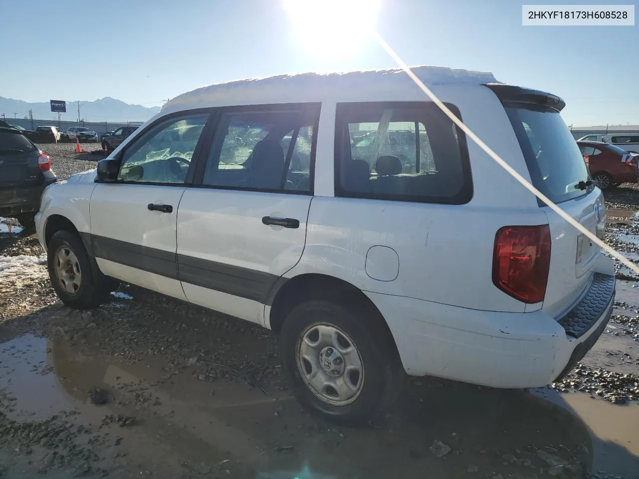 2HKYF18173H608528 2003 Honda Pilot Lx