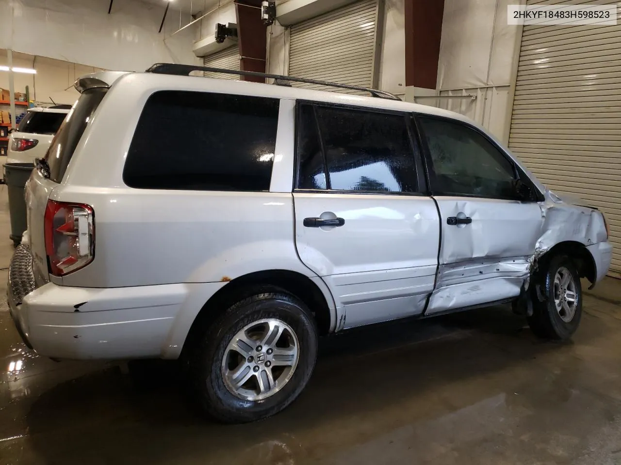 2003 Honda Pilot Ex VIN: 2HKYF18483H598523 Lot: 60838554