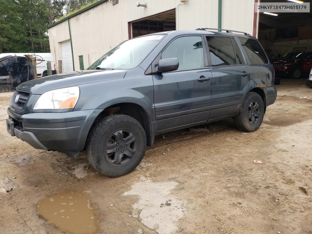 2HKYF18473H615179 2003 Honda Pilot Ex