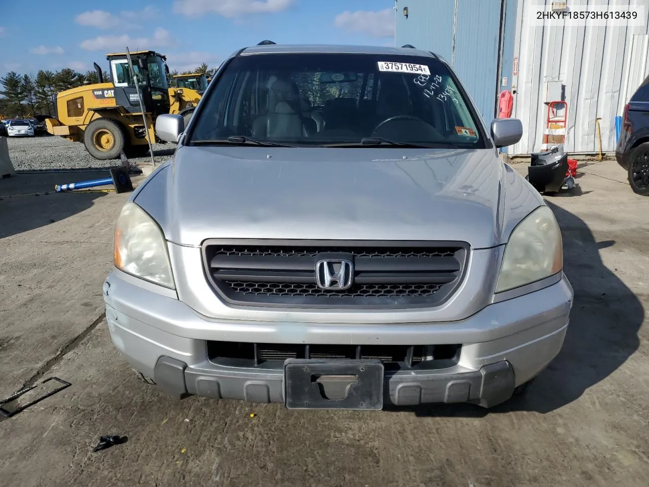 2003 Honda Pilot Exl VIN: 2HKYF18573H613439 Lot: 69990384