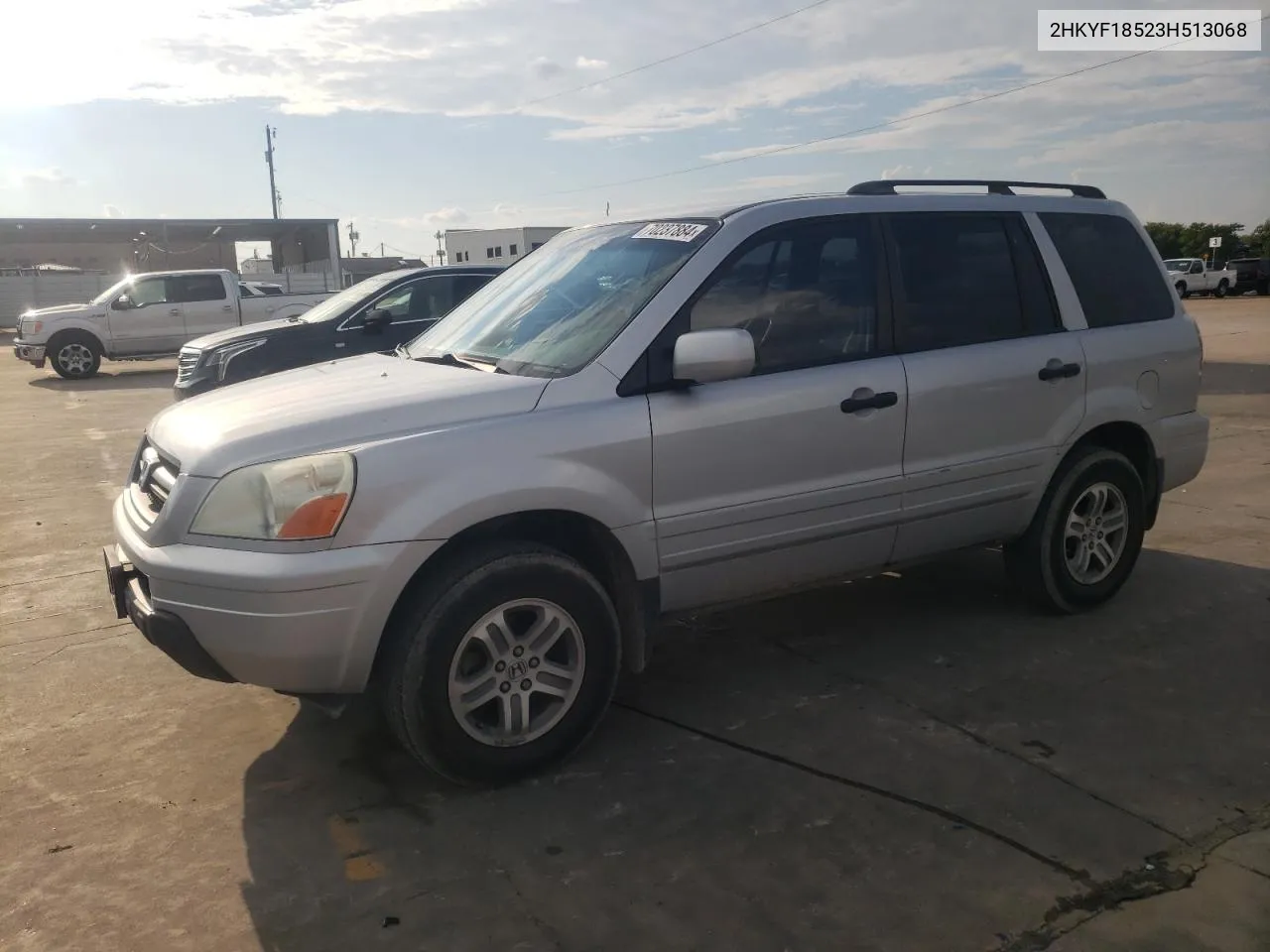 2HKYF18523H513068 2003 Honda Pilot Exl