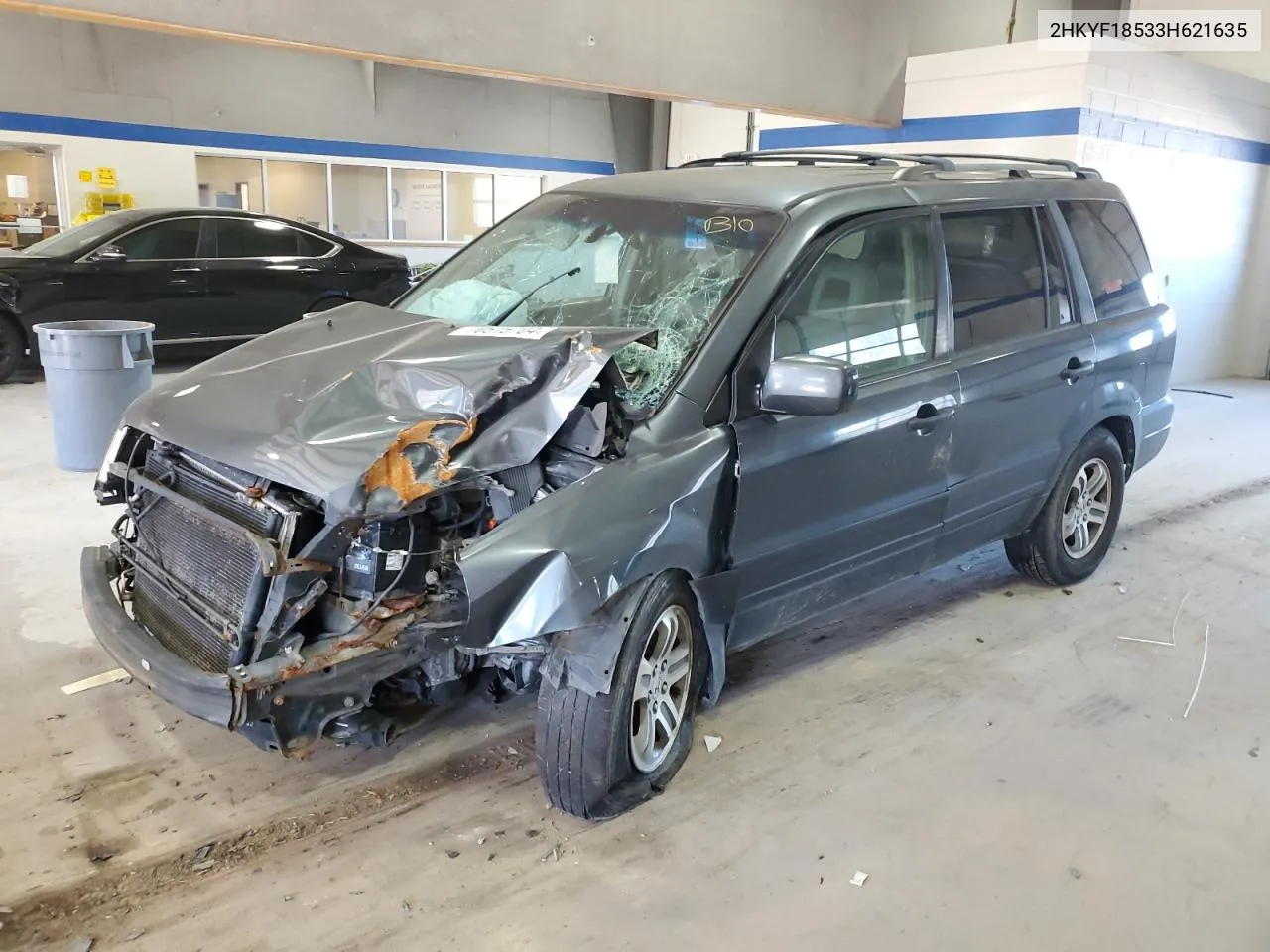 2003 Honda Pilot Exl VIN: 2HKYF18533H621635 Lot: 70515704