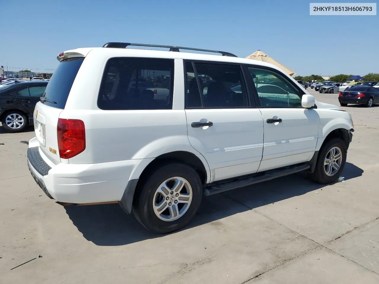 2HKYF18513H606793 2003 Honda Pilot Exl