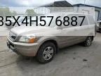 2004 Honda Pilot Exl VIN: 2HKYF185X4H576887 Lot: 46507004