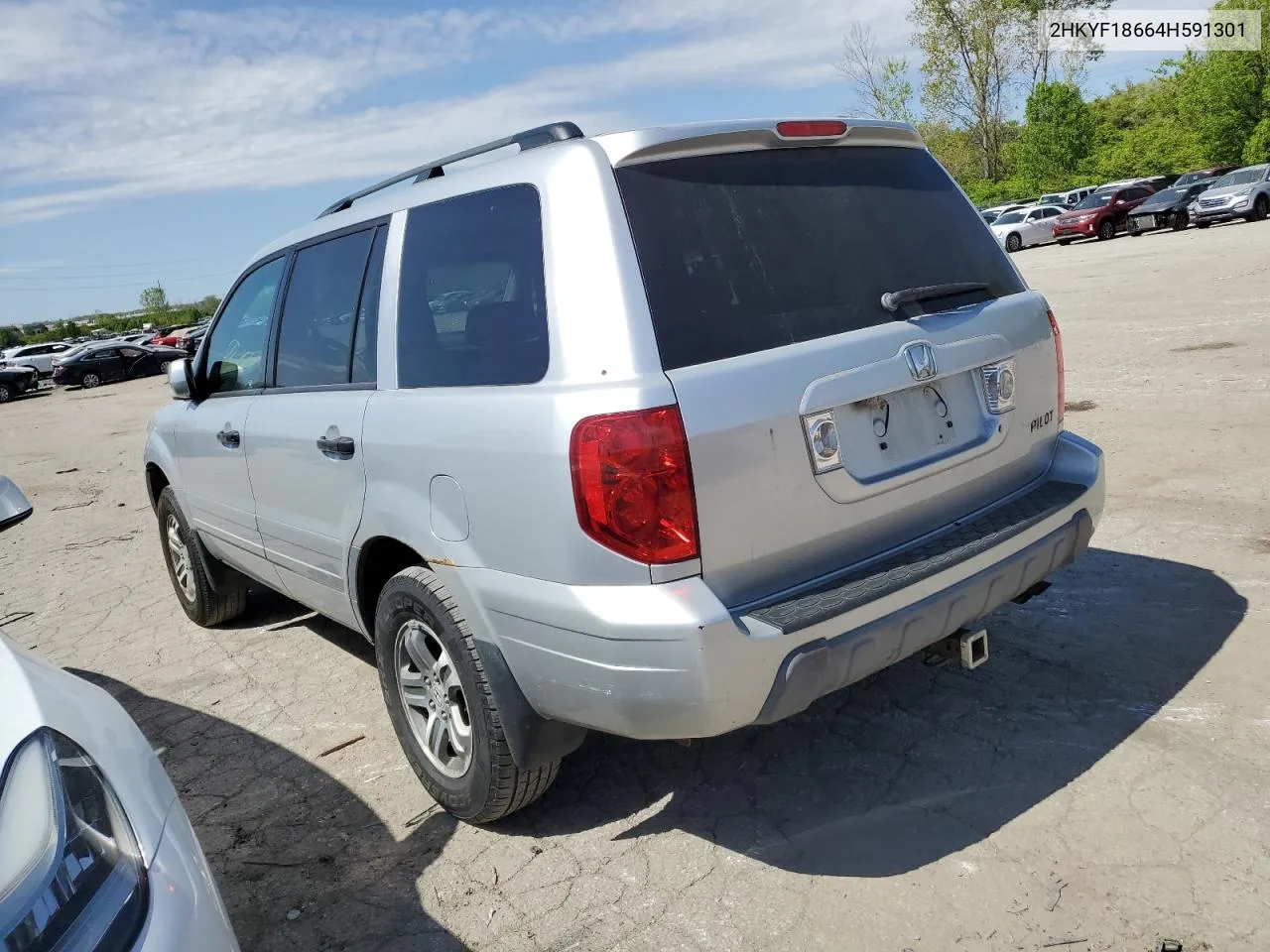 2004 Honda Pilot Exl VIN: 2HKYF18664H591301 Lot: 47966744