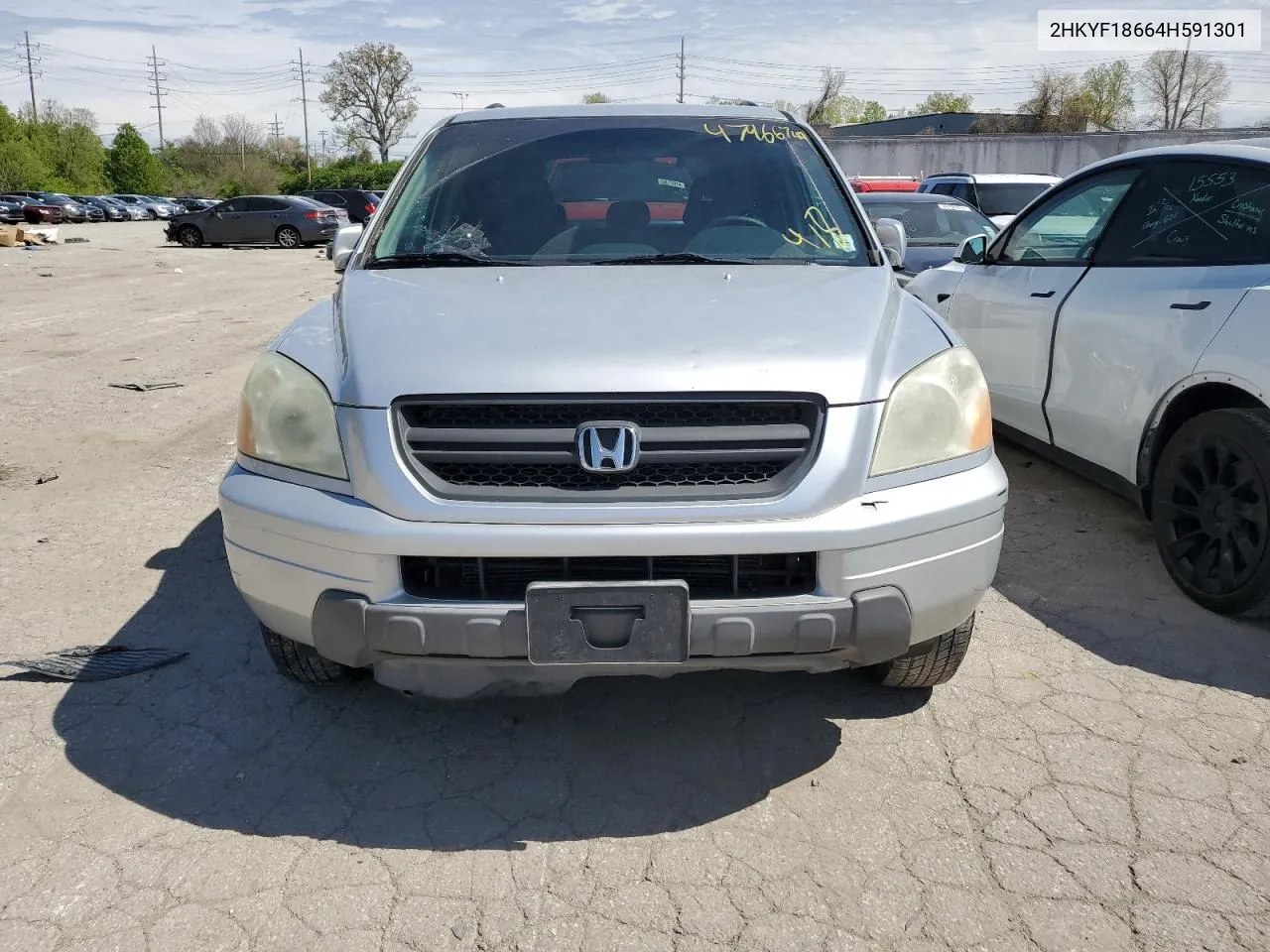 2HKYF18664H591301 2004 Honda Pilot Exl