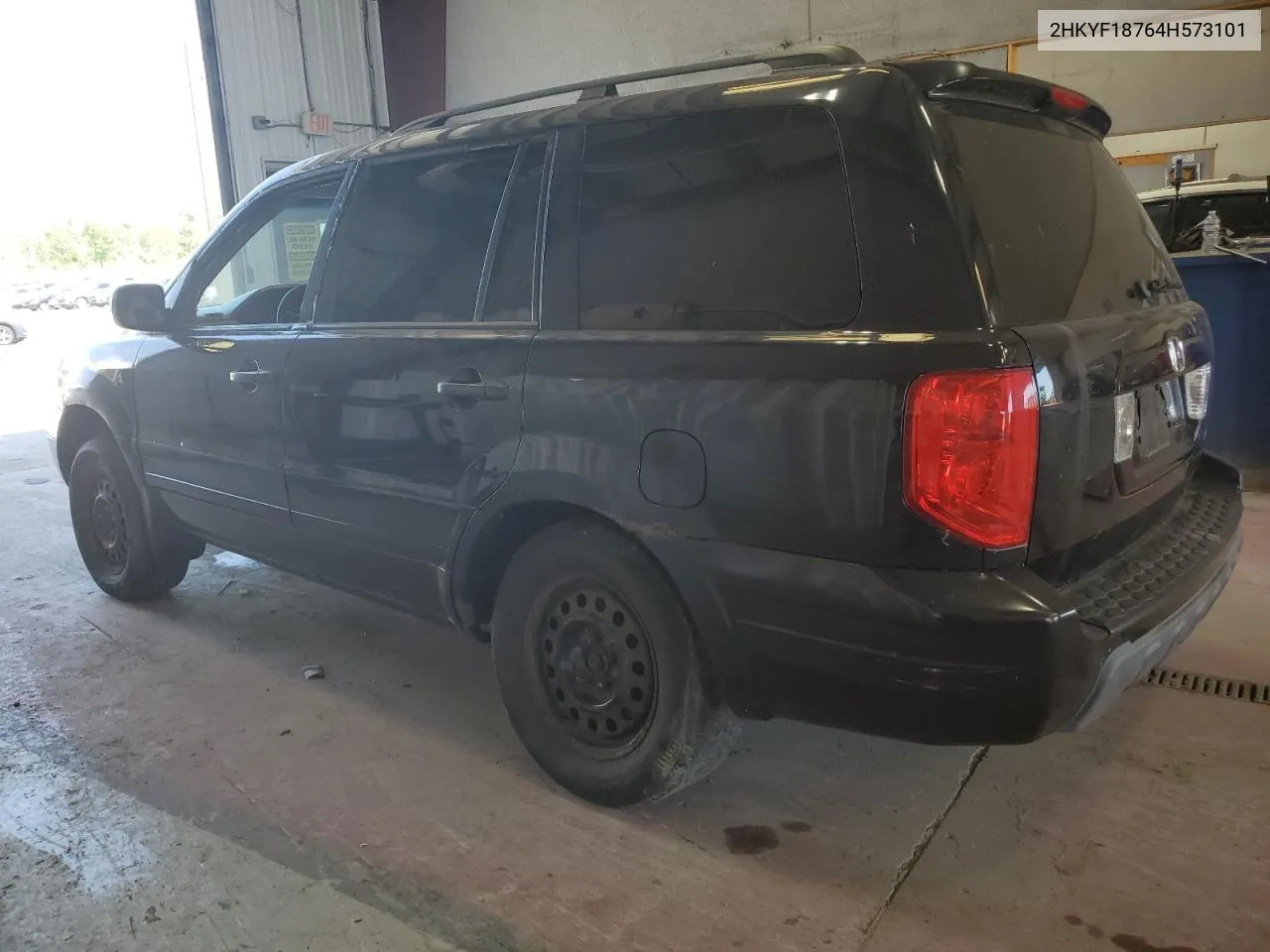 2004 Honda Pilot Exl VIN: 2HKYF18764H573101 Lot: 58457514