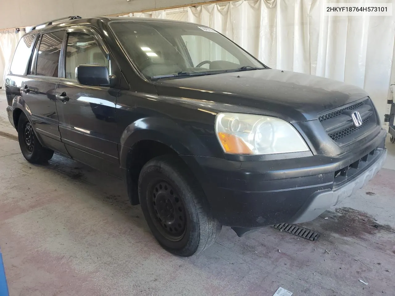 2004 Honda Pilot Exl VIN: 2HKYF18764H573101 Lot: 58457514