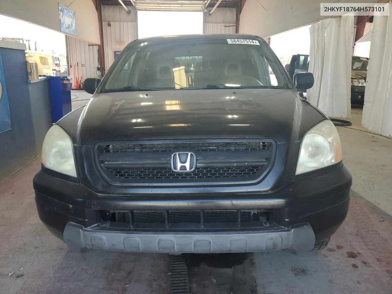 2004 Honda Pilot Exl VIN: 2HKYF18764H573101 Lot: 58457514