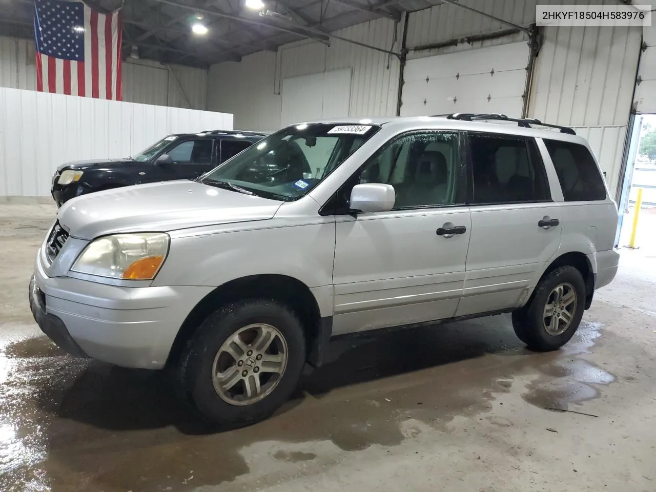 2004 Honda Pilot Exl VIN: 2HKYF18504H583976 Lot: 59733364