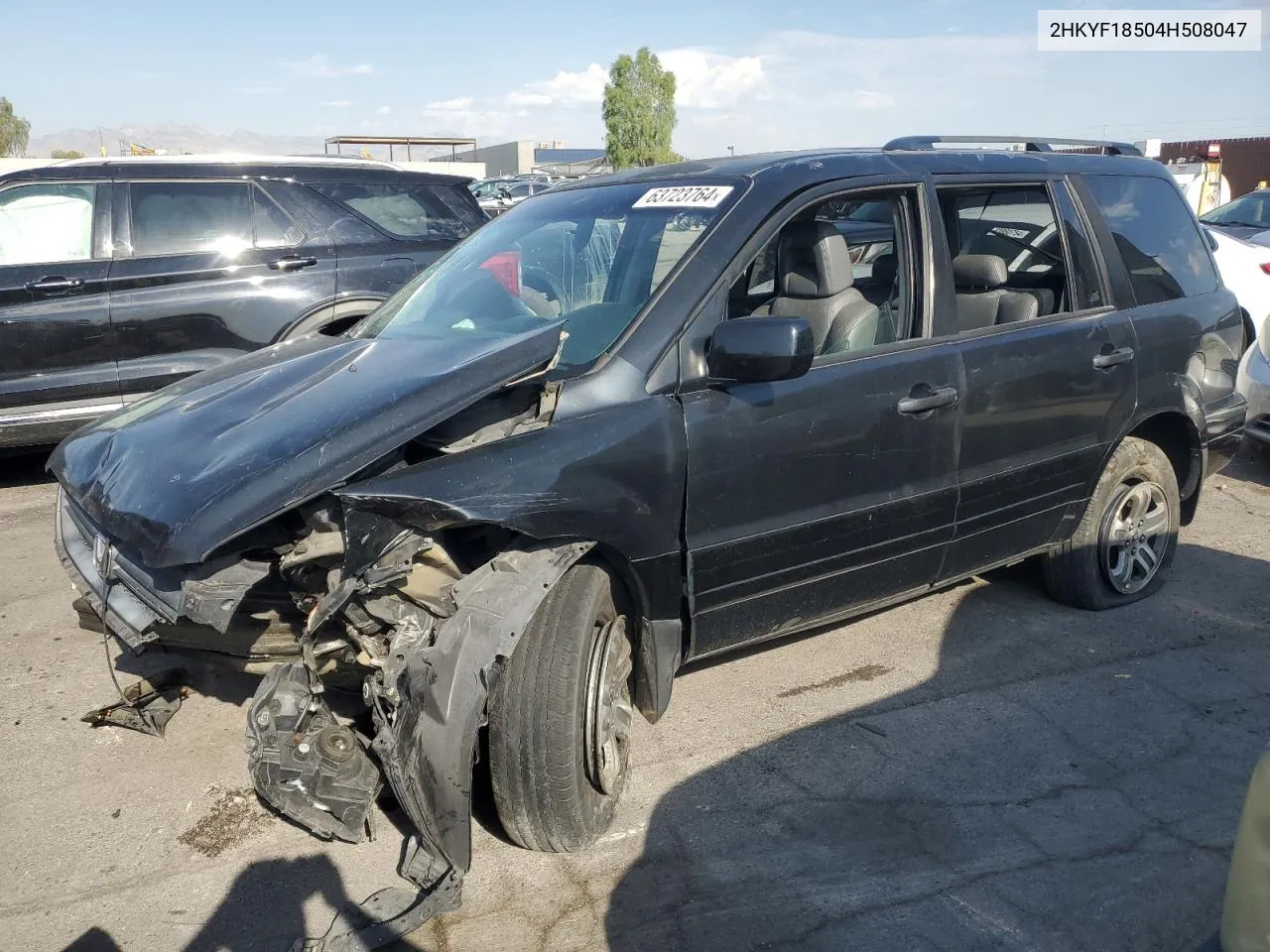 2HKYF18504H508047 2004 Honda Pilot Exl