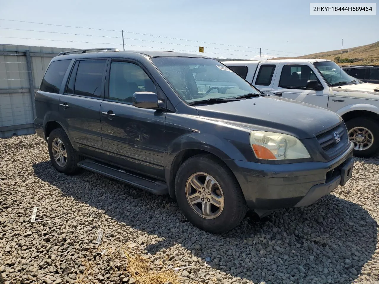 2HKYF18444H589464 2004 Honda Pilot Ex