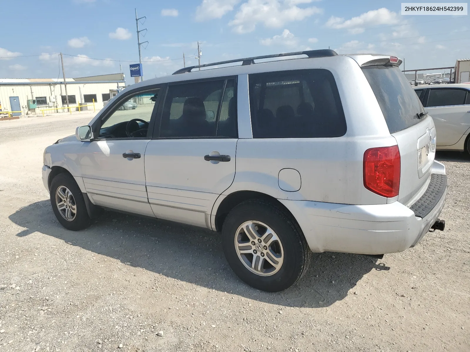 2004 Honda Pilot Exl VIN: 2HKYF18624H542399 Lot: 65735494