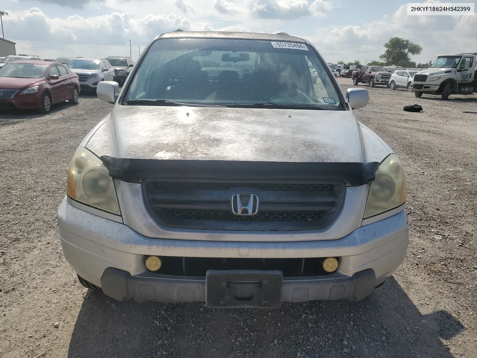 2HKYF18624H542399 2004 Honda Pilot Exl