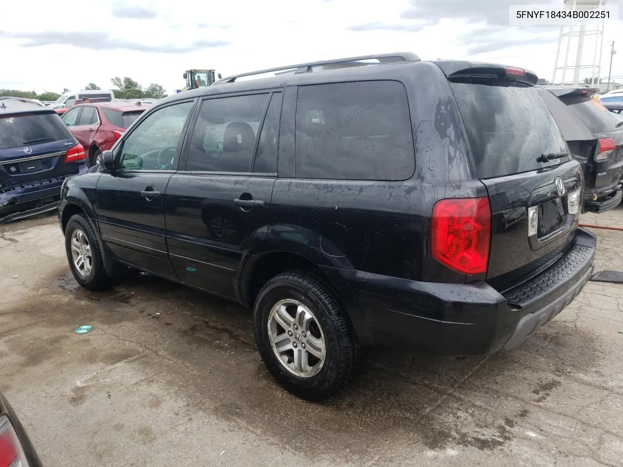 2004 Honda Pilot Ex VIN: 5FNYF18434B002251 Lot: 66536164