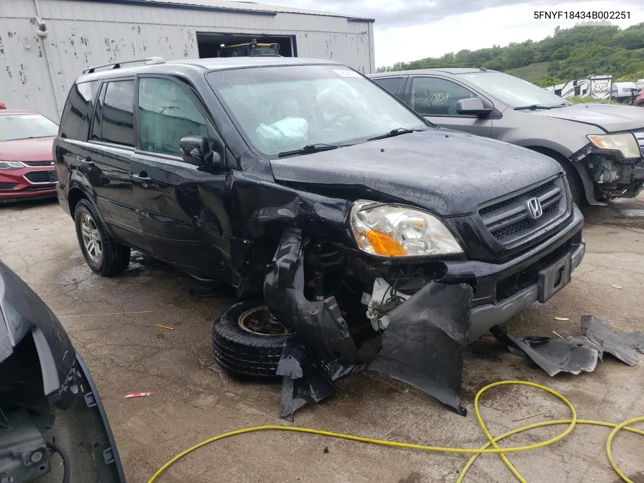 5FNYF18434B002251 2004 Honda Pilot Ex