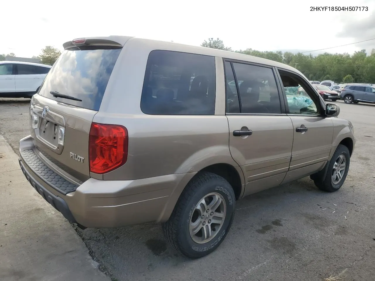 2HKYF18504H507173 2004 Honda Pilot Exl